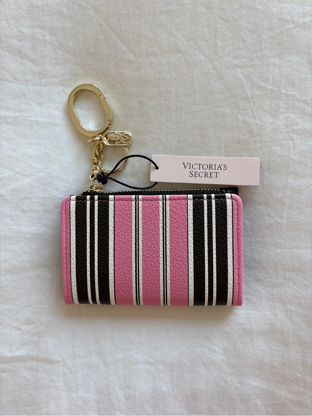 Victoria's Secret Foldover Card Case Keychain
